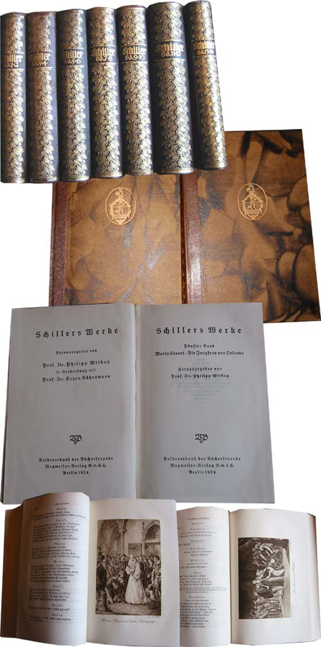 Schillers Werke in 14 Bänden 1924/1925