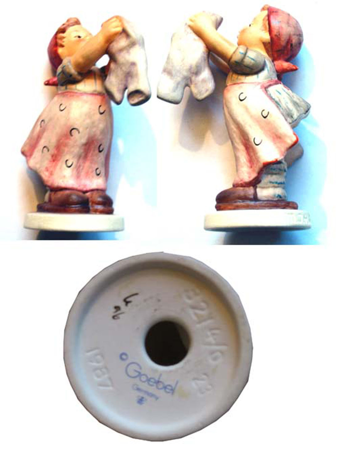 Hummel Hum 321 4/0 Figur Große Wäsche