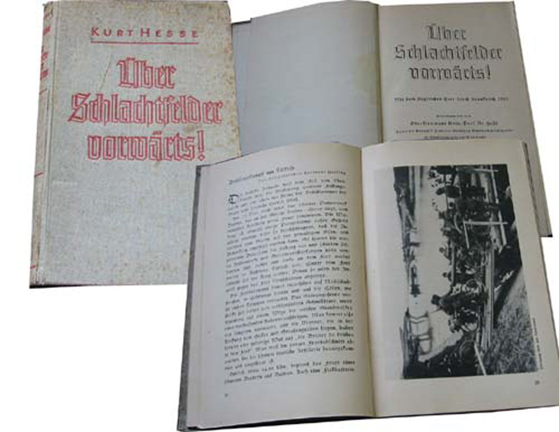 Kurt Hesse - Über Schlachtfelder vorwärts 1940