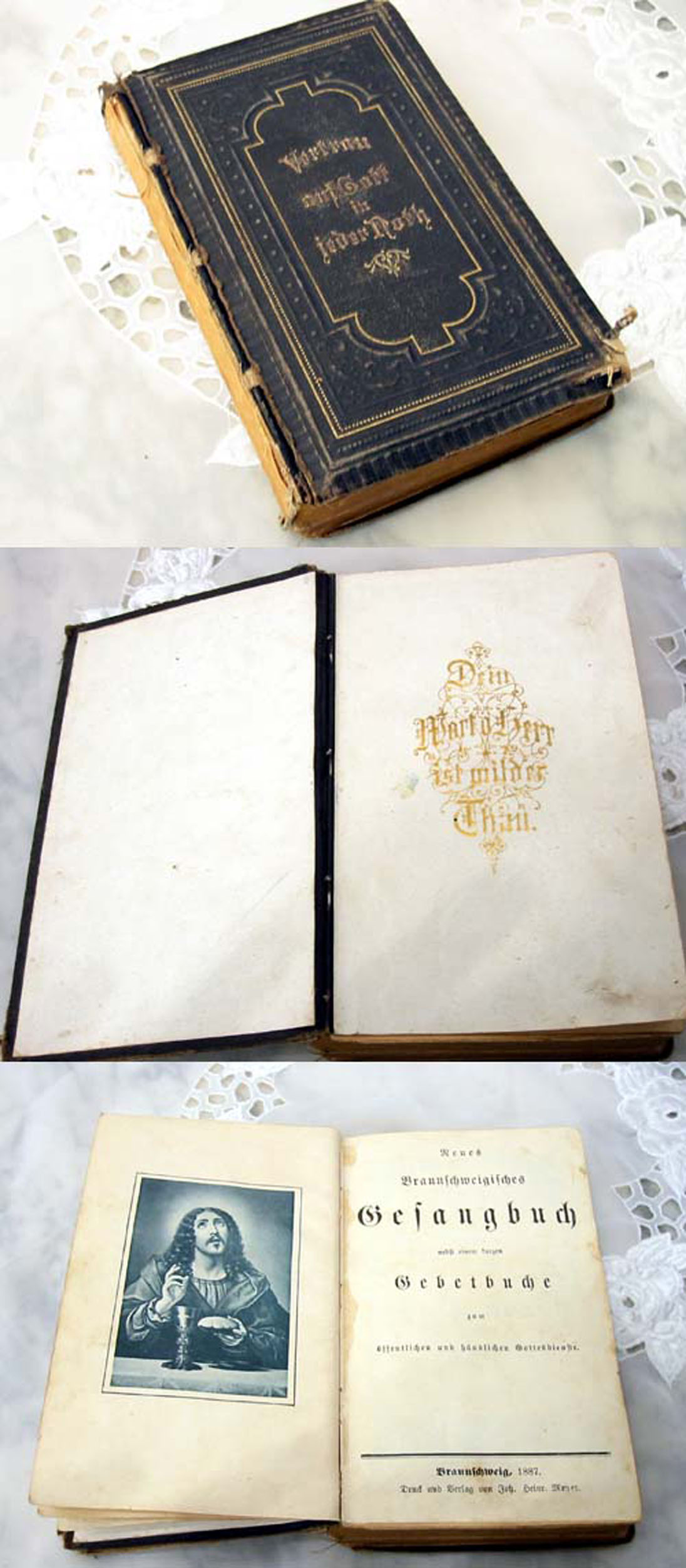 Gesang und Gebetbuch - Braunschweig 1887