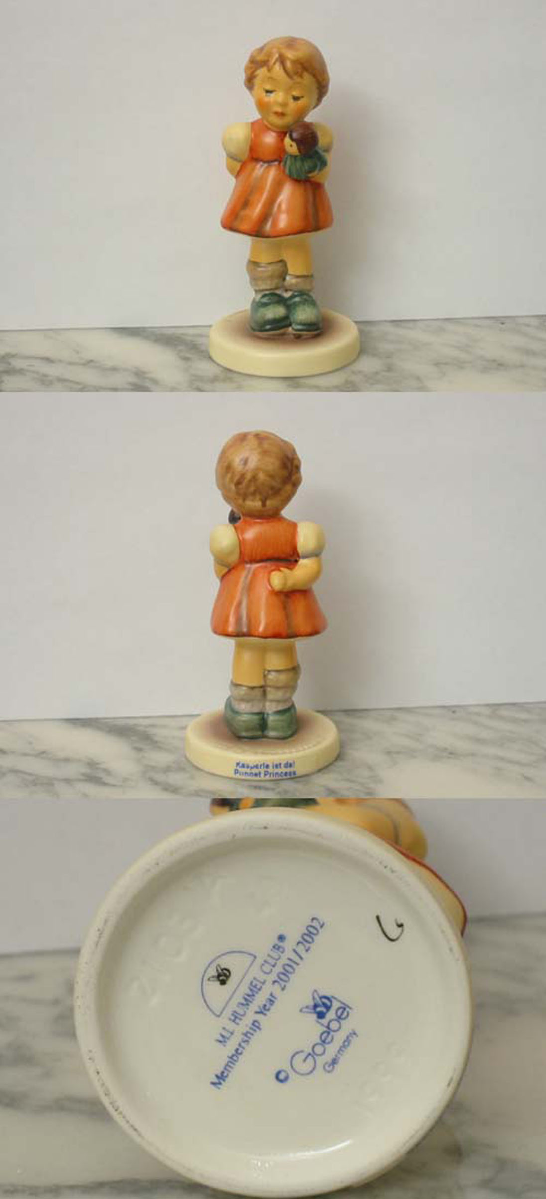 Hummel Figur Hum 2103/A Kasperle ist da - Puppet Princess