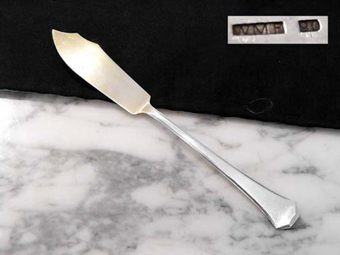 WMF 600 Buttermesser 90 versilbert