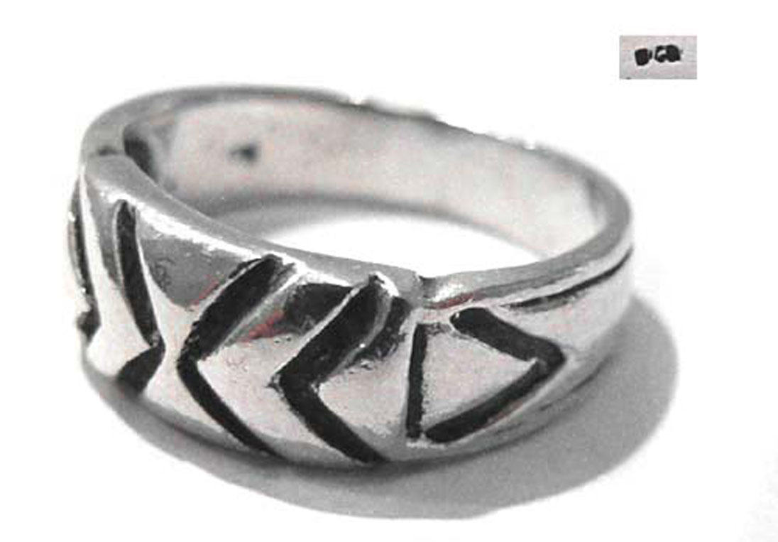 Ring mit Ornamenten 925 Silber