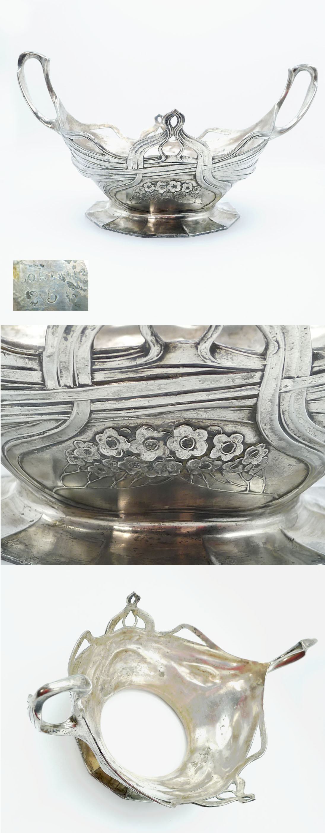Jugendstil Jardiniere von Orivit