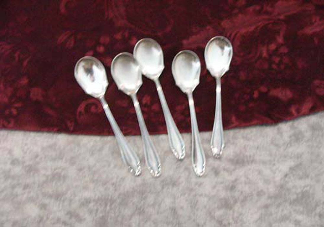 Wilkens 507 5 Eislöffel 12,6cm 90 versilbert