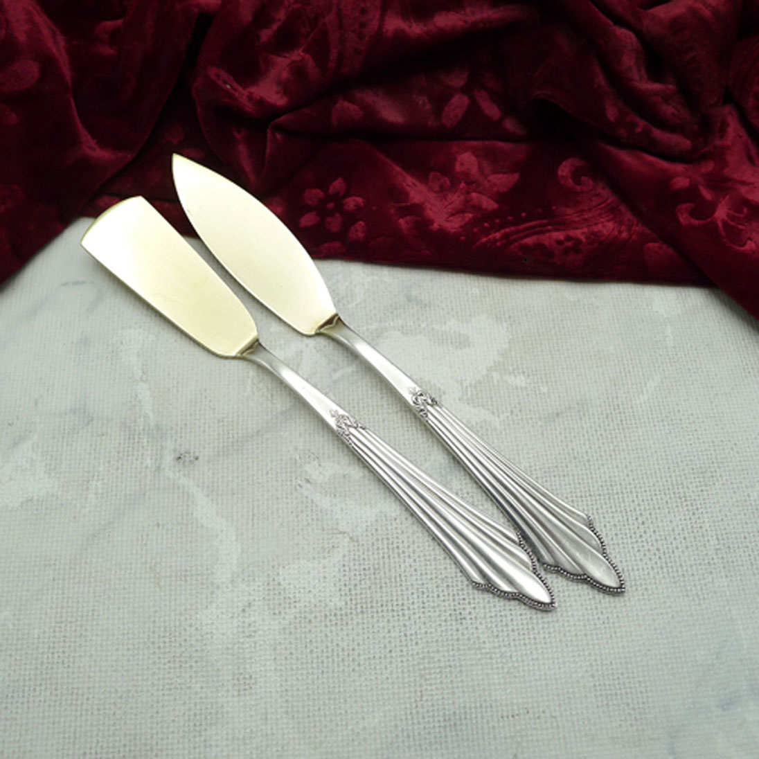 WMF 900 Fächer Butter und Käsemesser 90 versilbert