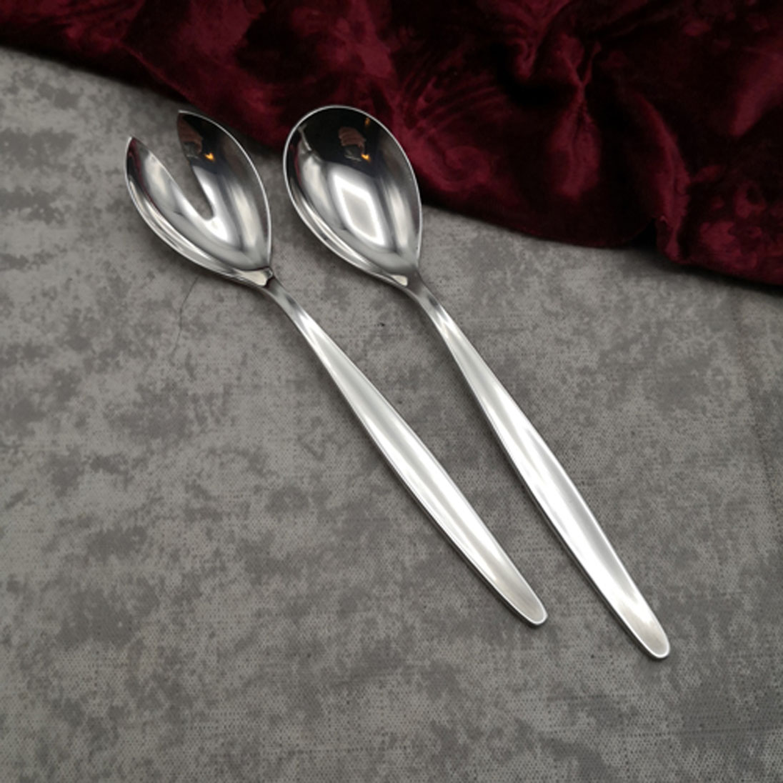 WMF Stockholm Mini Salatbesteck 90 versilbert