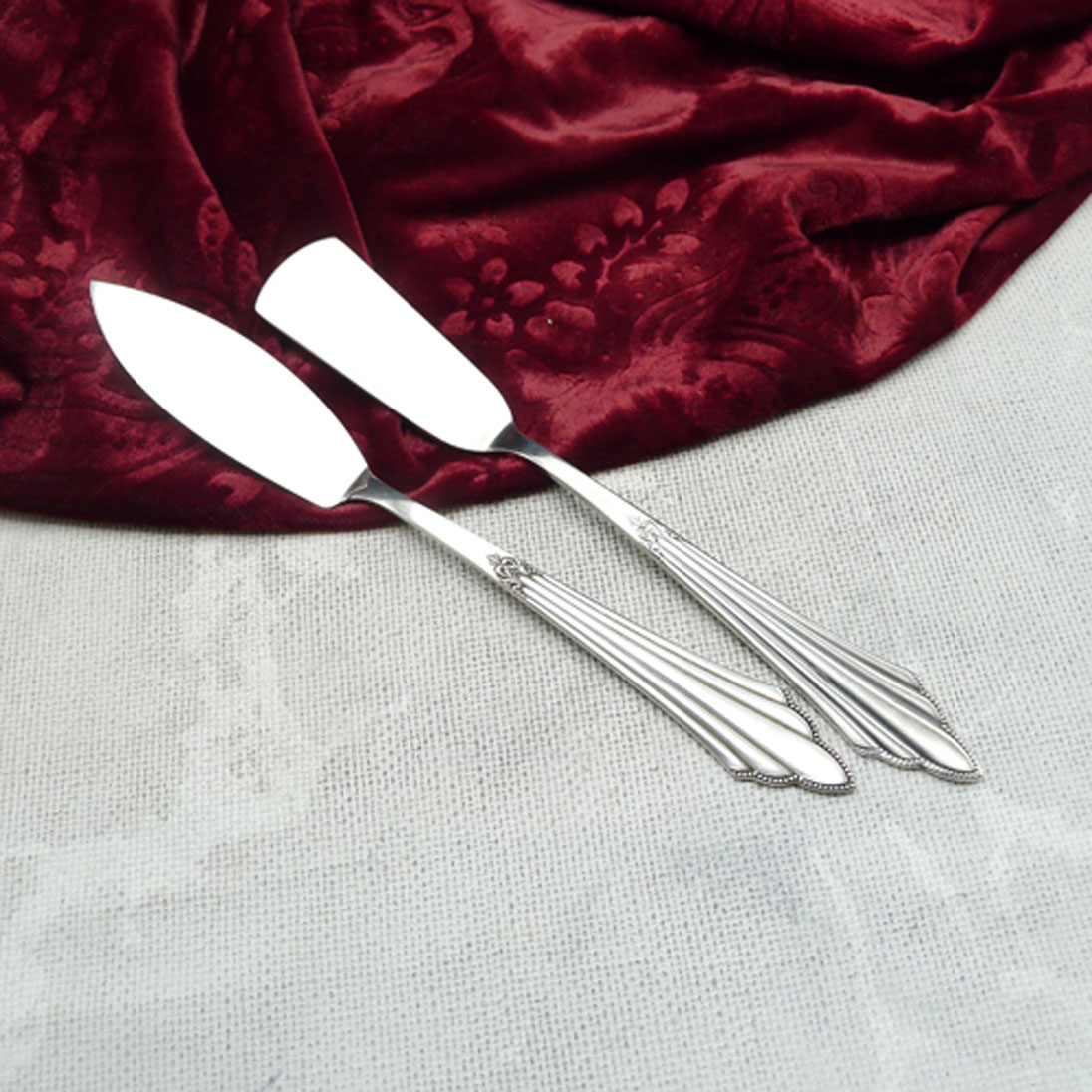 WMF 900 Fächer Butter und Käsemesser 90 versilbert