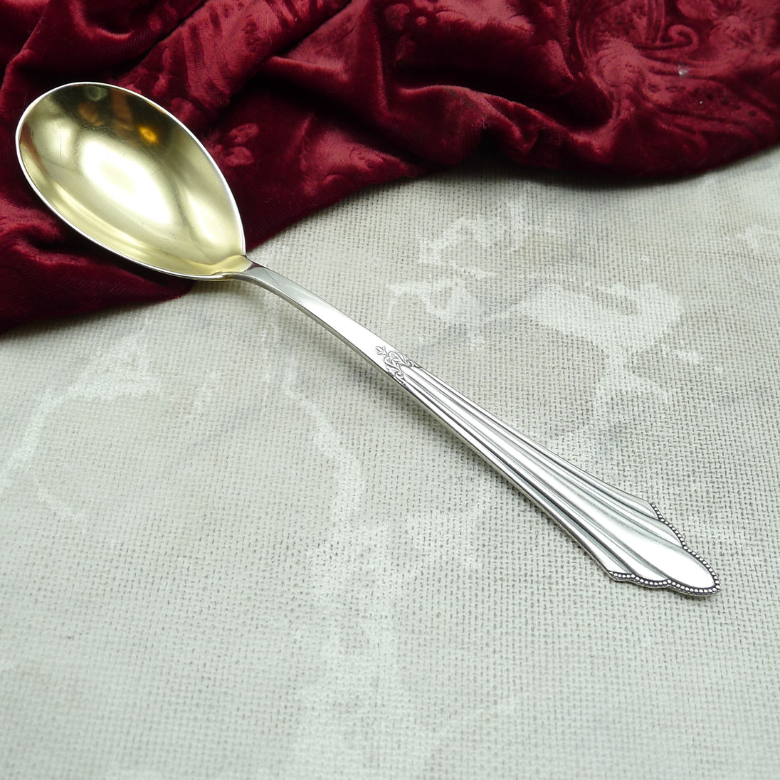 WMF 900 Fächer Kompottlöffel 90 versilbert