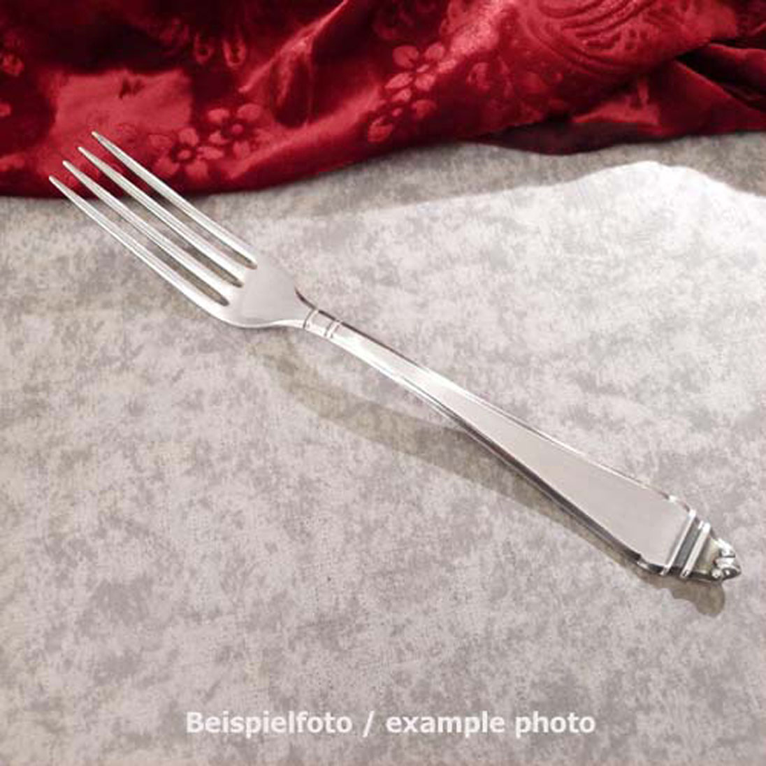 BSF 92 Art Deco Tafelgabel 21,5cm 90 versilbert