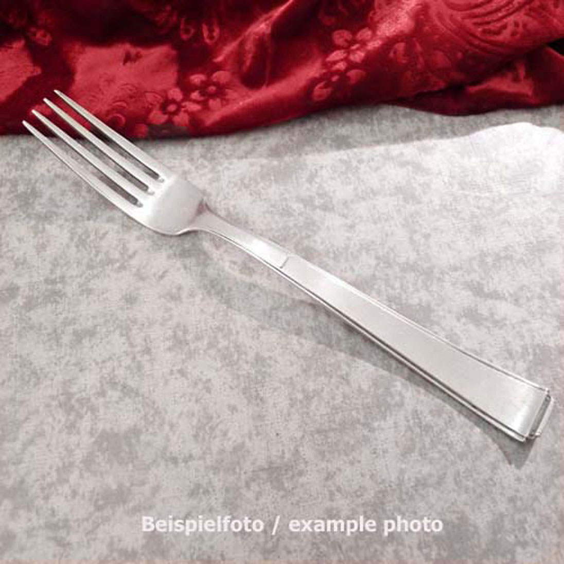 BSF 93 Art Deco Tafelgabel 21,5cm 90 versilbert