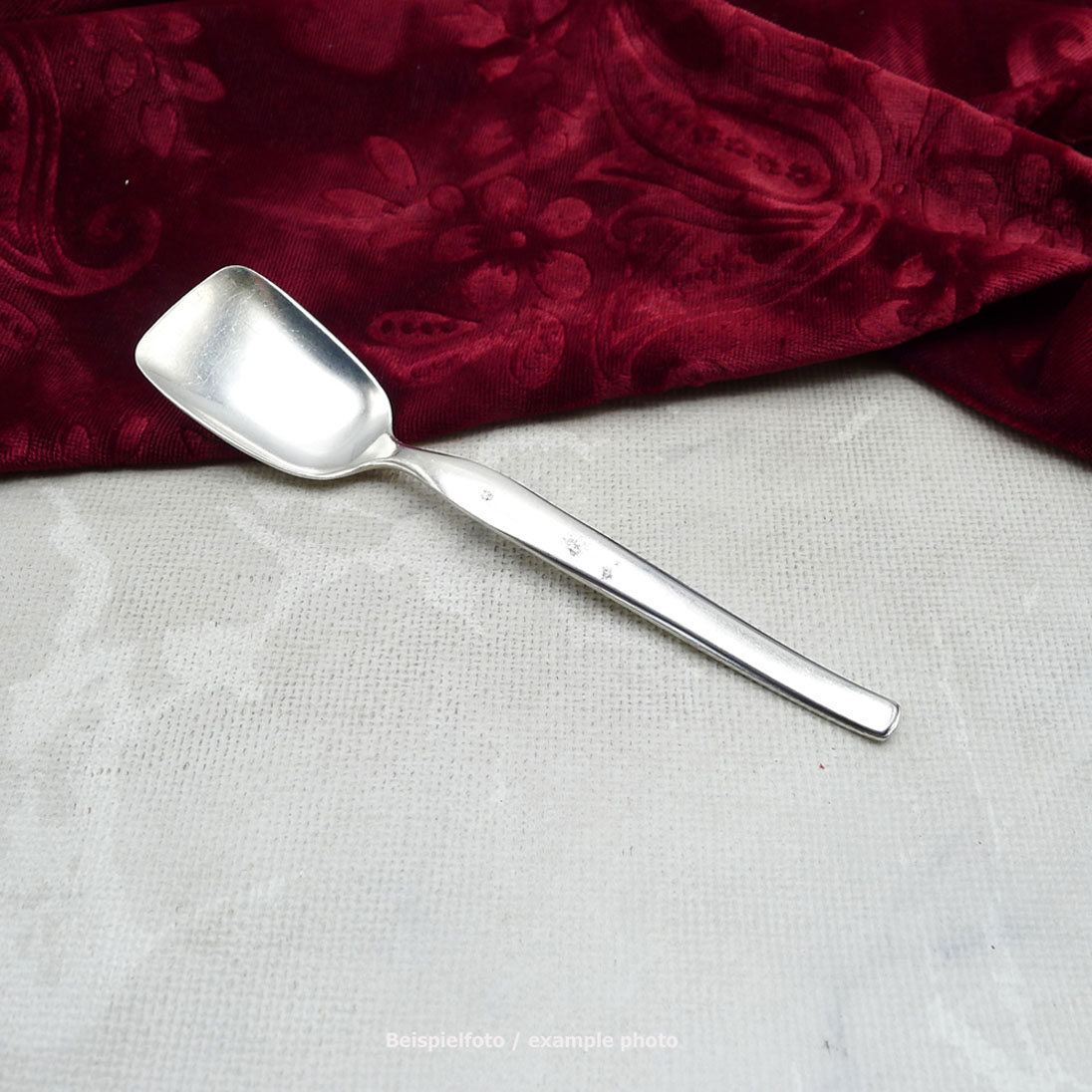 BSF 106 Bettina Eislöffel 13,2cm 90 versilbert