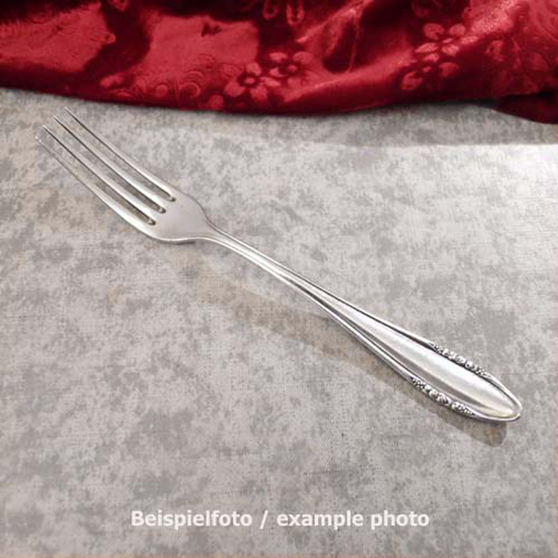 BSF 89 Früchte Dessertgabel 18,4cm 90 versilbert