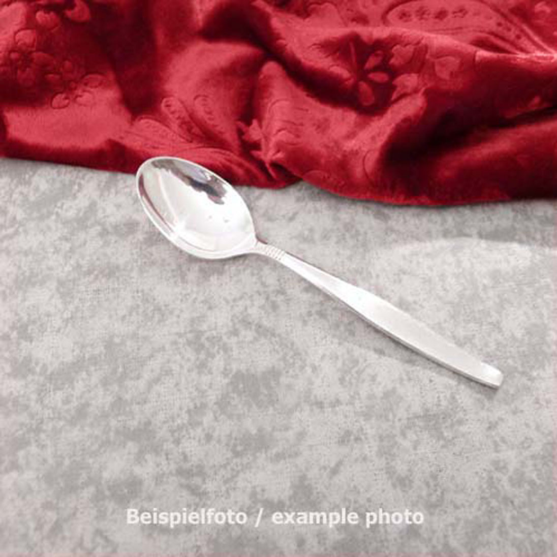 BSF 111 Dänisch Perl Kaffeelöffel 13,3cm 90 versilbert