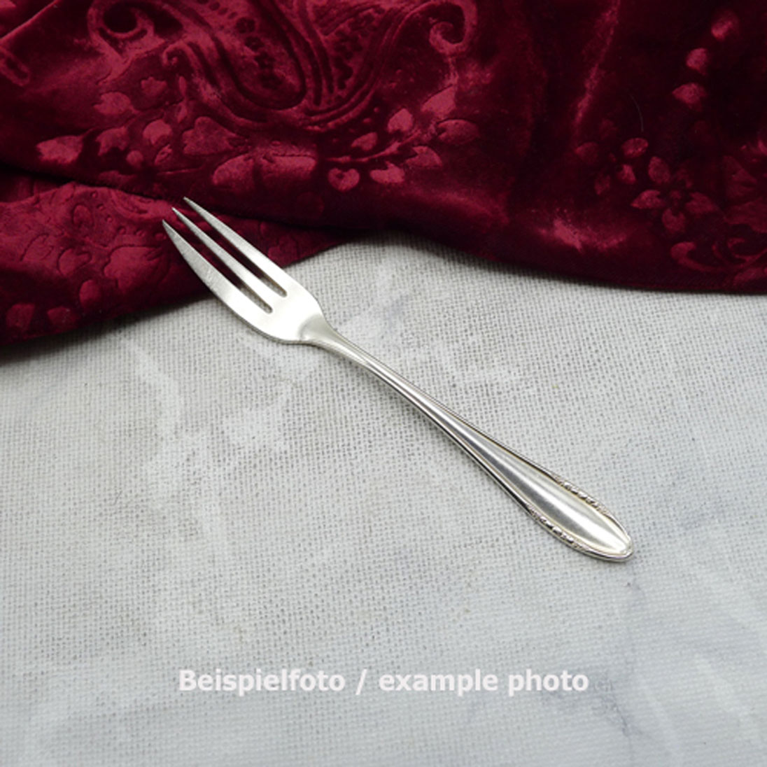 BSF 89 Früchte Kuchengabel 14,4cm 90 versilbert