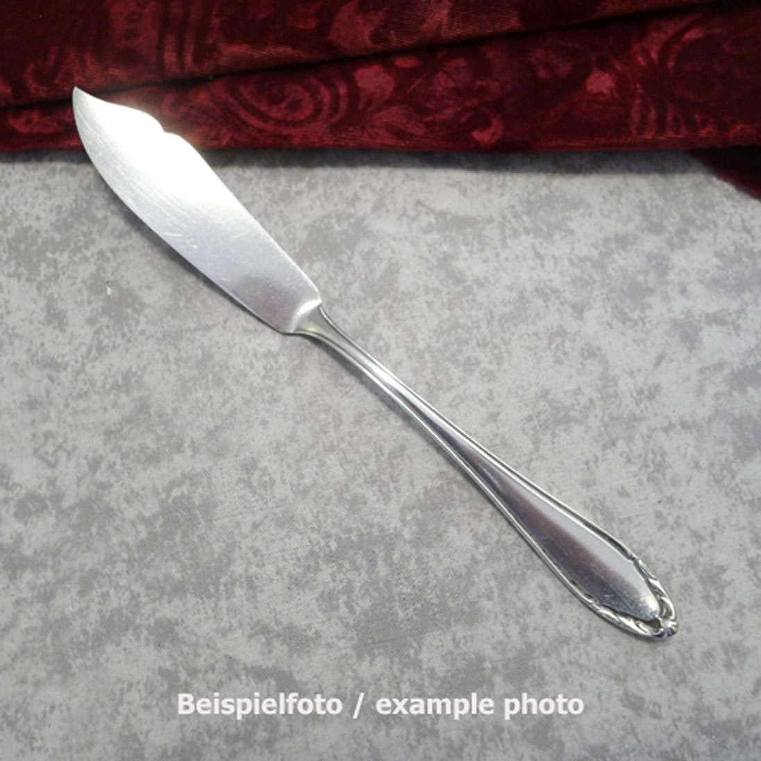 BSF 91 Fischmesser 21,7cm 90 versilbert