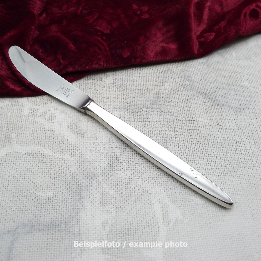 Bruckmann 766 Palace Dessertmesser 19,6cm 90 versilbert