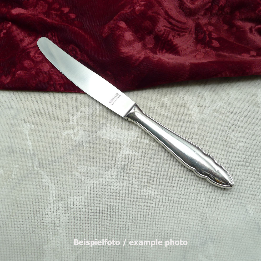 Bruckmann 610 Chippendale Tafelmesser 24,5cm Bruckmann nicht rostend Welle