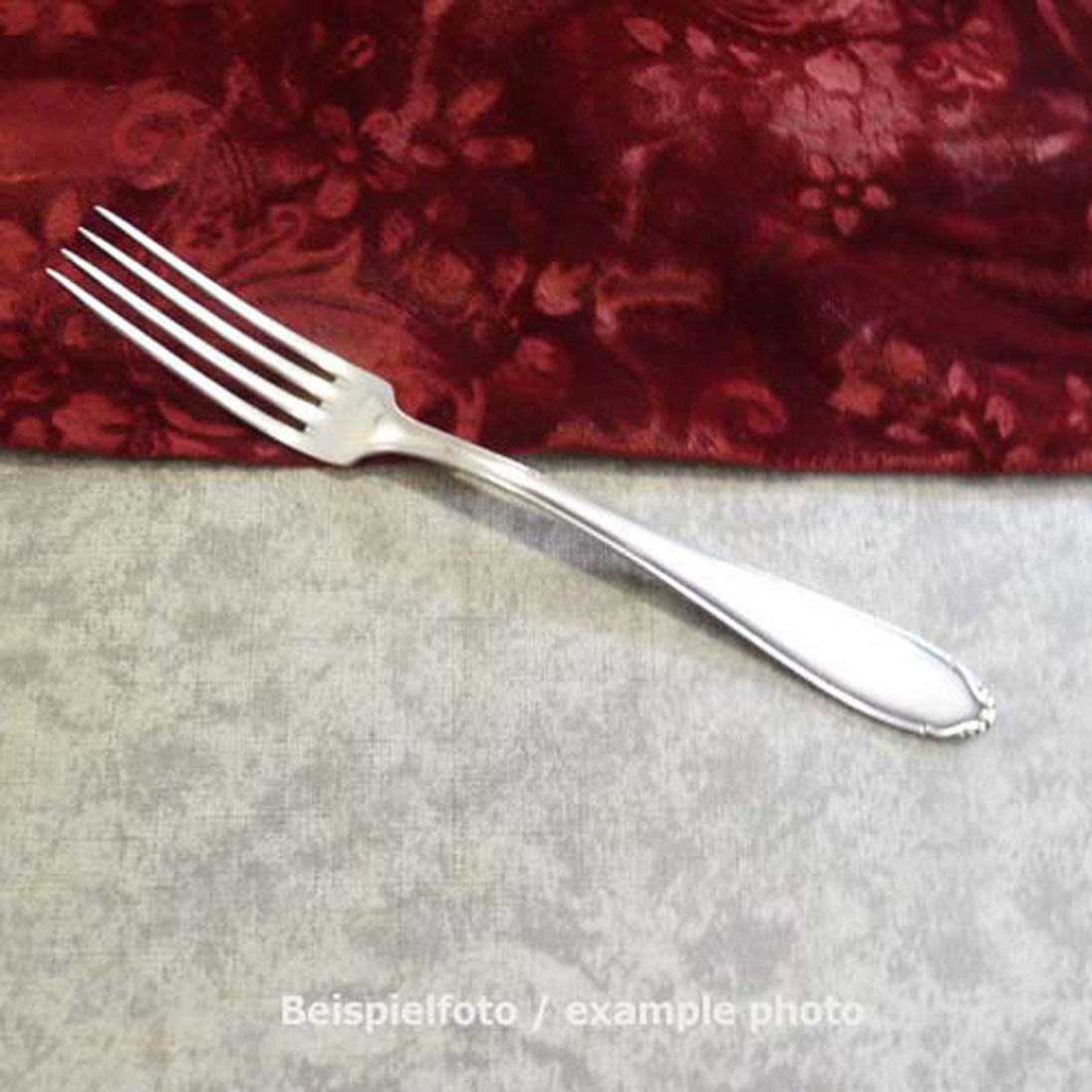 Bruckmann 585 einfach Barock Tafelgabel 21cm 90 versilbert
