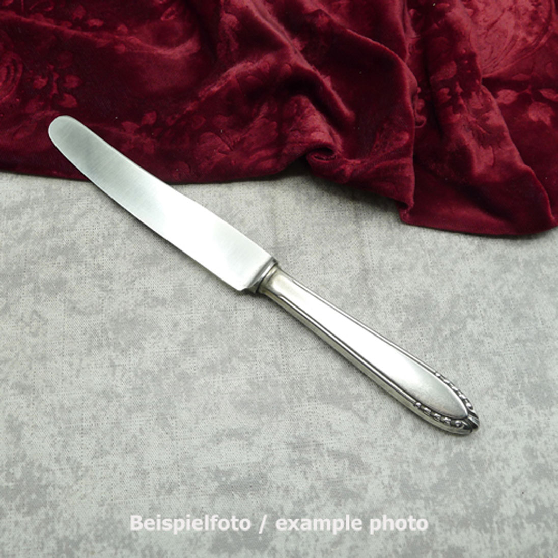 Bruckmann 670 Götz Dessertmesser 21,1cm 90 versilbert