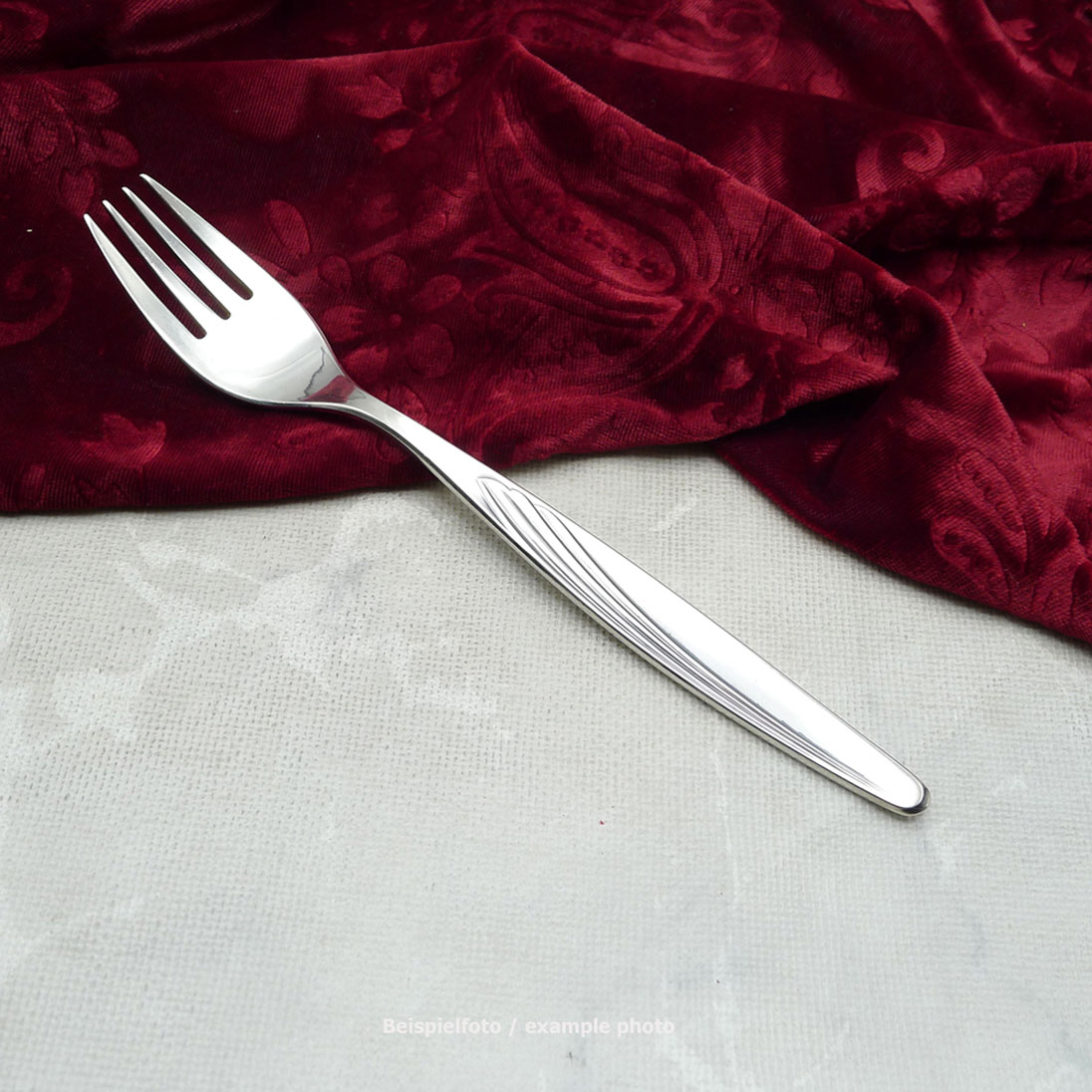 Bruckmann 765 Candida Tafelgabel 19,4cm 90 versilbert