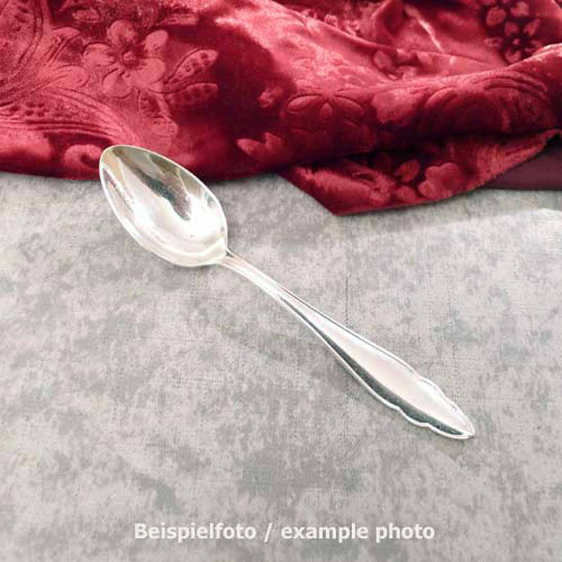 Bruckmann 610 Chippendale Kaffeelöffel 13,8cm 90 versilbert