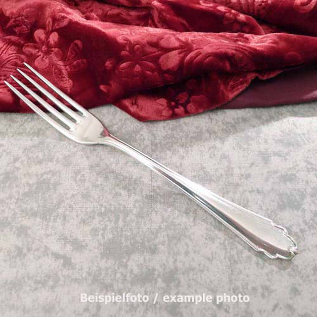 Bruckmann 690 Lieselotte Tafelgabel 21,2cm 90 versilbert