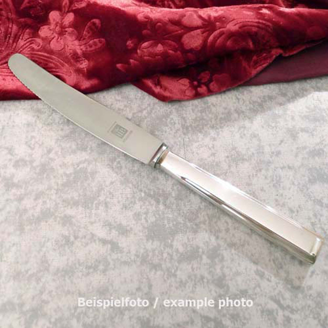 Bruckmann 665 Schwaben Tafelmesser 24,5cm Welle UHB 90 versilber