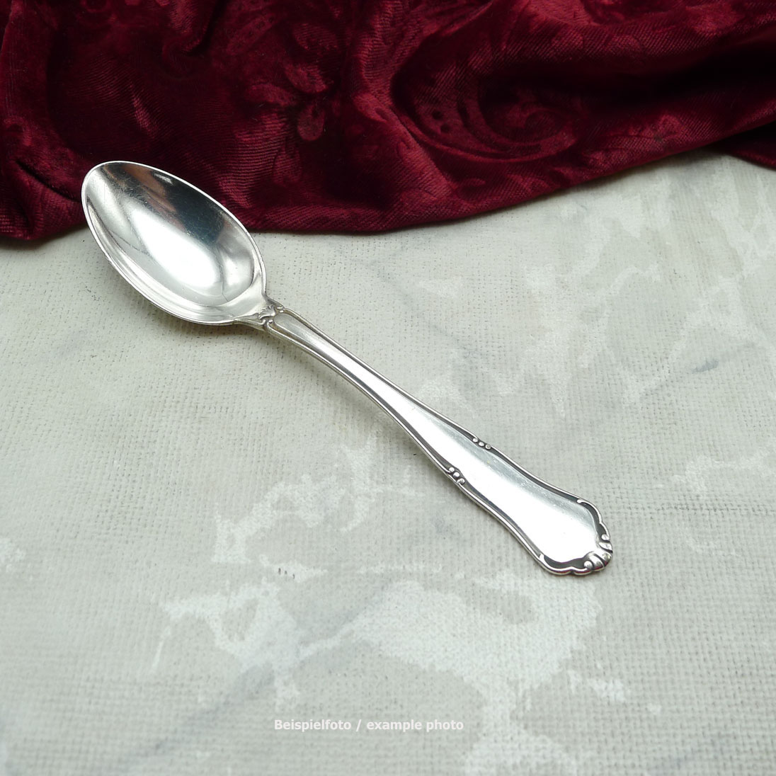 Bruckmann 640 Kaffeelöffel 13,9cm 90 versilbert