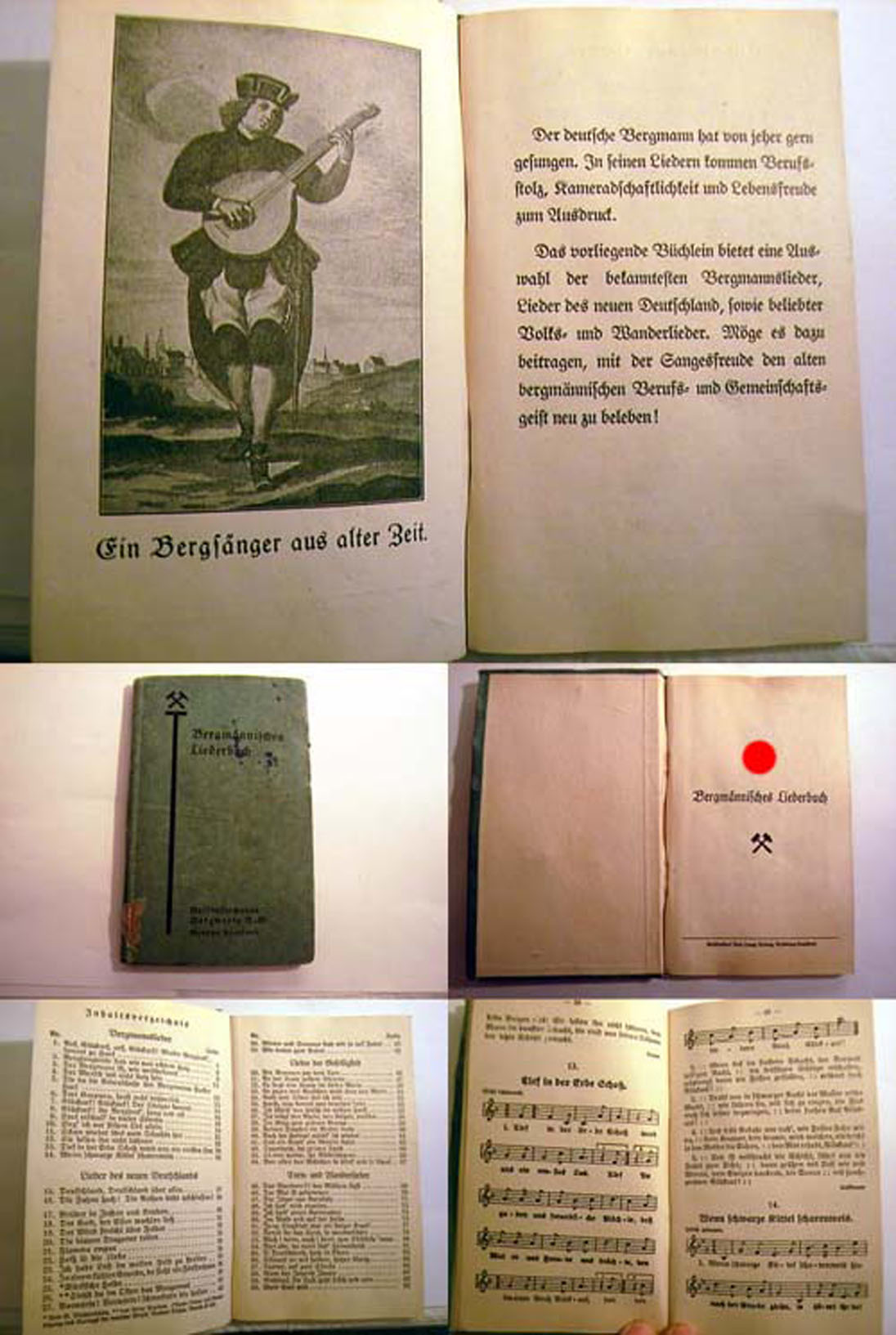 Bergmännisches Liederbuch