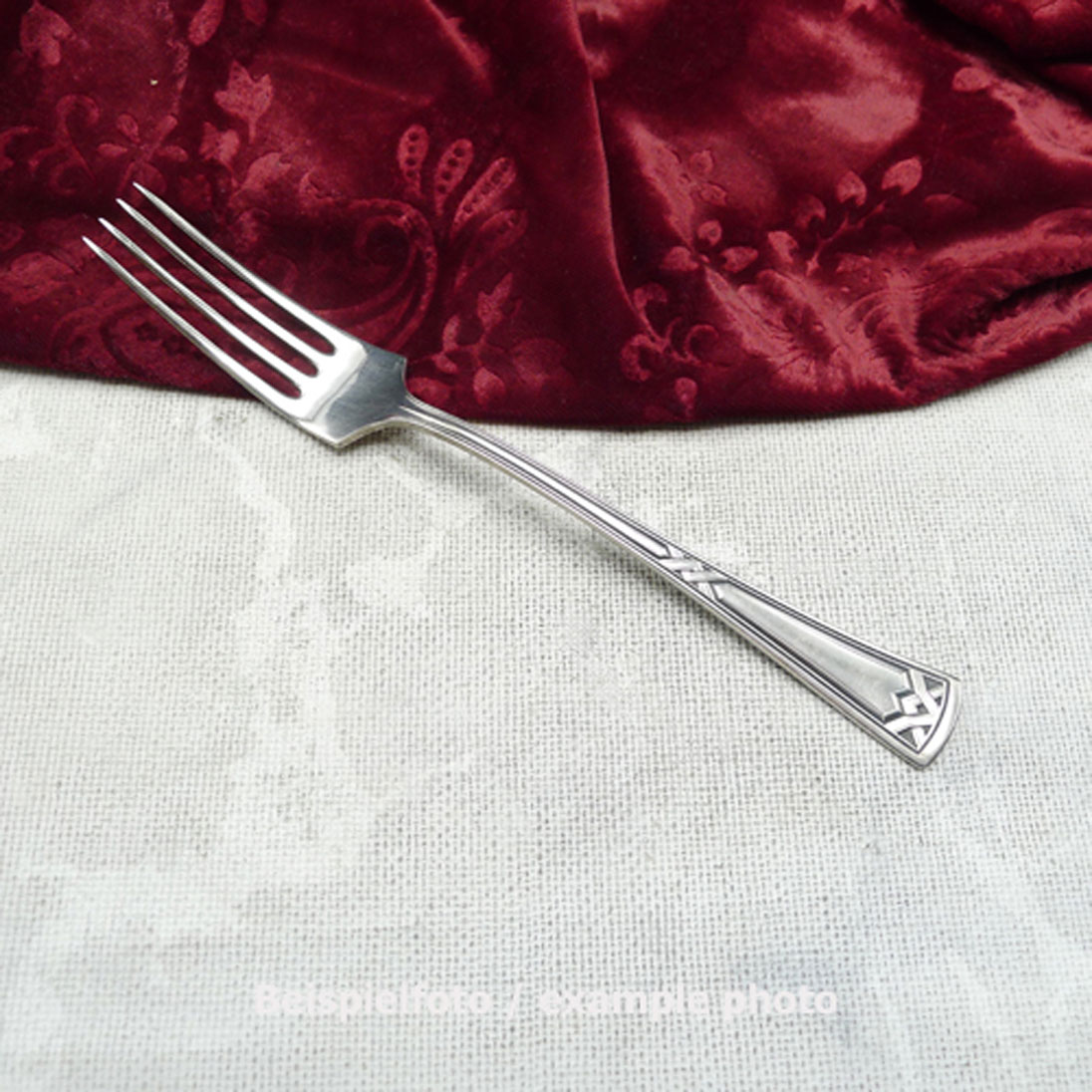 Erbe Ideal Jugendstil Dessertgabel 18,7cm 20 versilbert