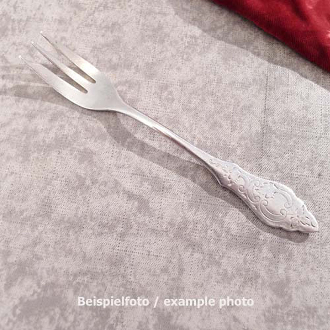 Hanseat Ostfriesenmuster Kuchengabel 14,9cm 90 versilbert