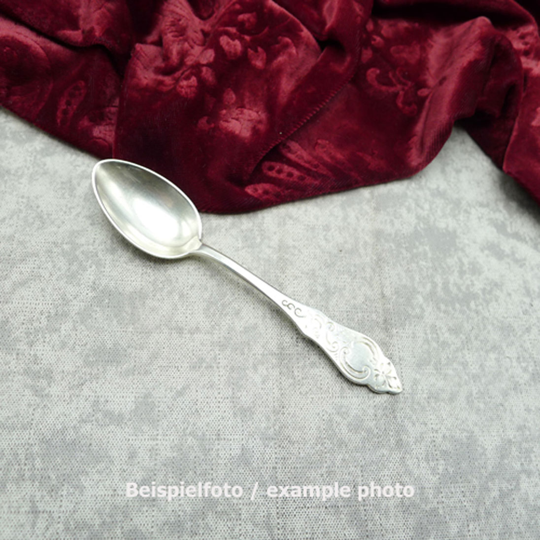 Koch & Bergfeld Ostfriesenmuster Teelöffel 11,9cm 90 versilbert