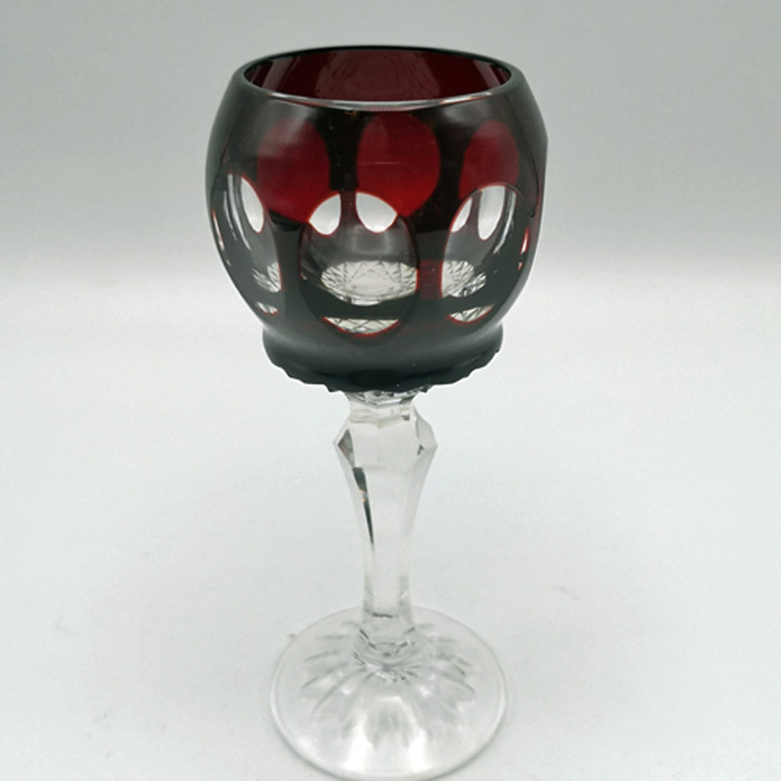 Formano Römer Glas Bleikristall rot klein