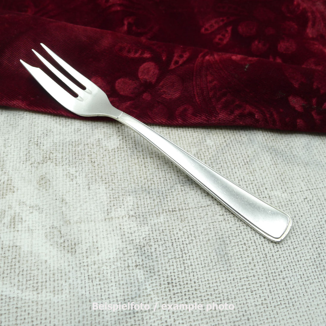 OKA 133 Kuchengabel 13,9cm 90 versilbert