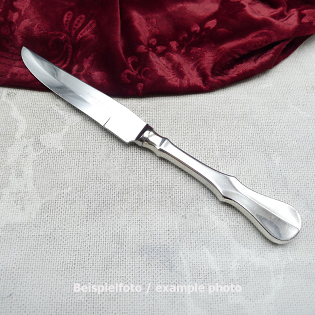 Robbe & Berking Alt Kopenhagen Steakmesser 22,7cm 150 versilbert