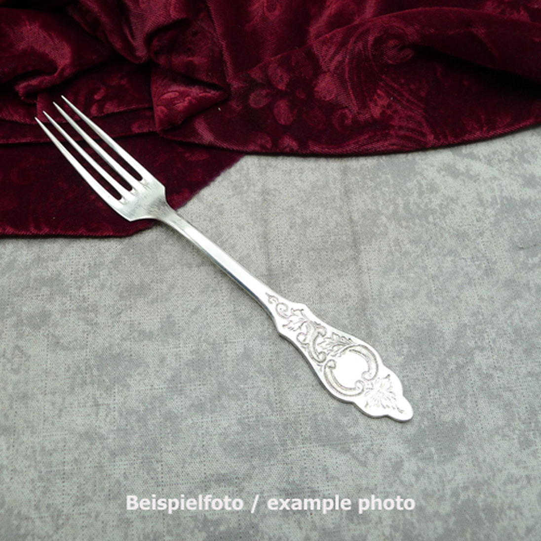 Robbe & Berking Ostfriesen Dessertgabel 18,2cm 90 versilbert