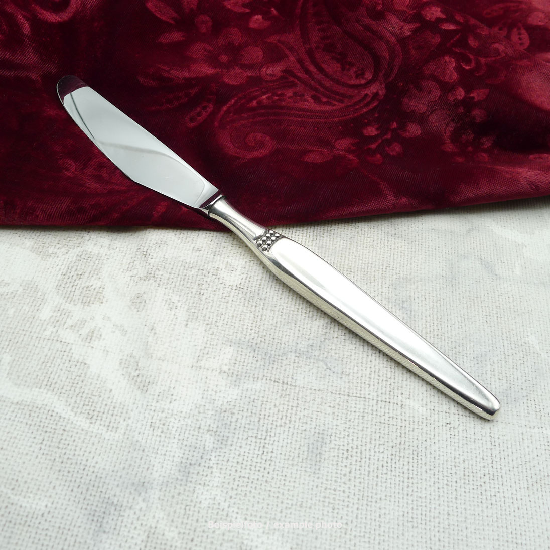 Robbe & Berking Royal Tafelmesser 21,8cm Welle 800 Silber