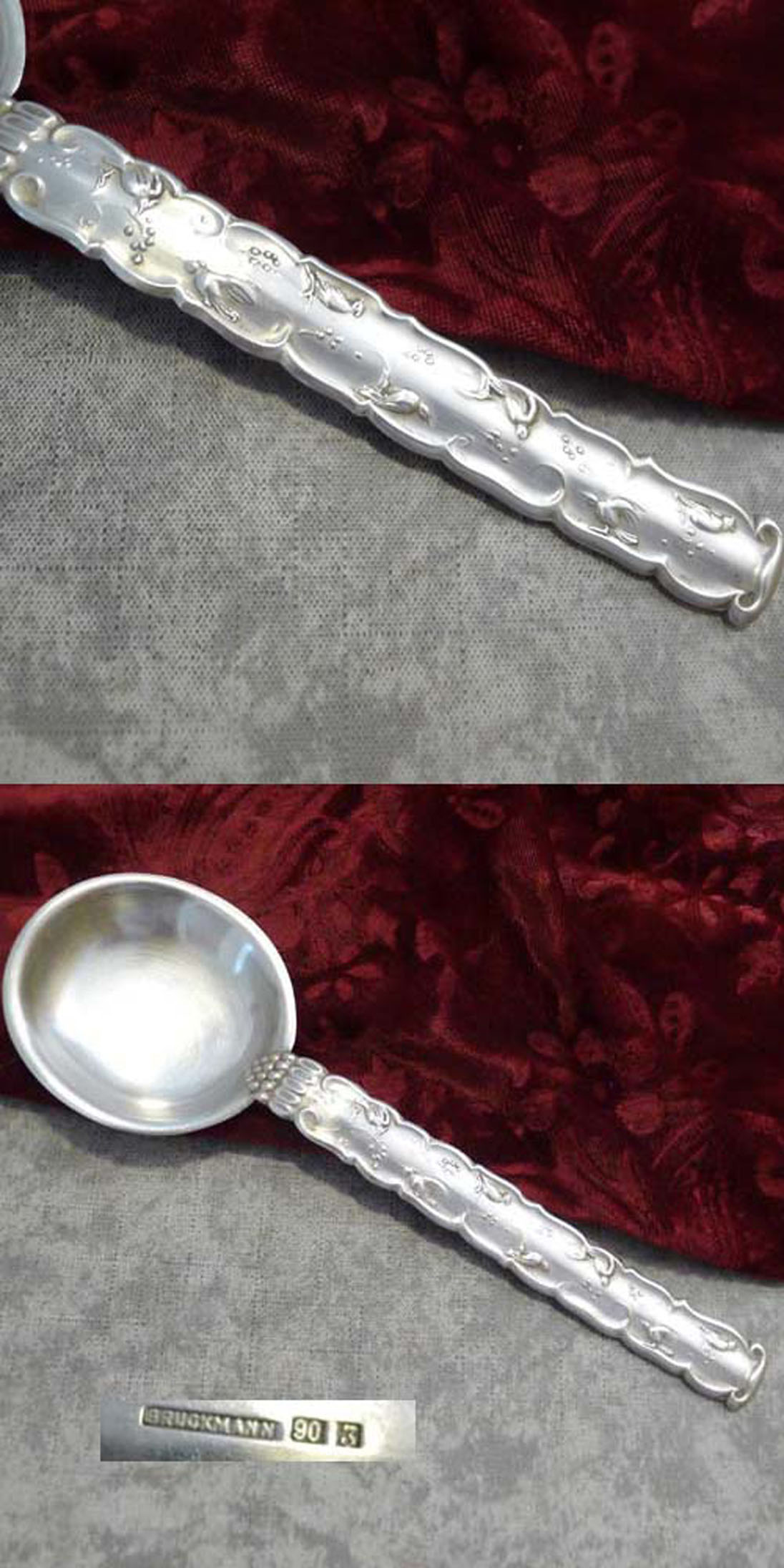 Bruckmann Atelier Entwurf 21784 Vorlegelöffel 20cm 90 versilbert