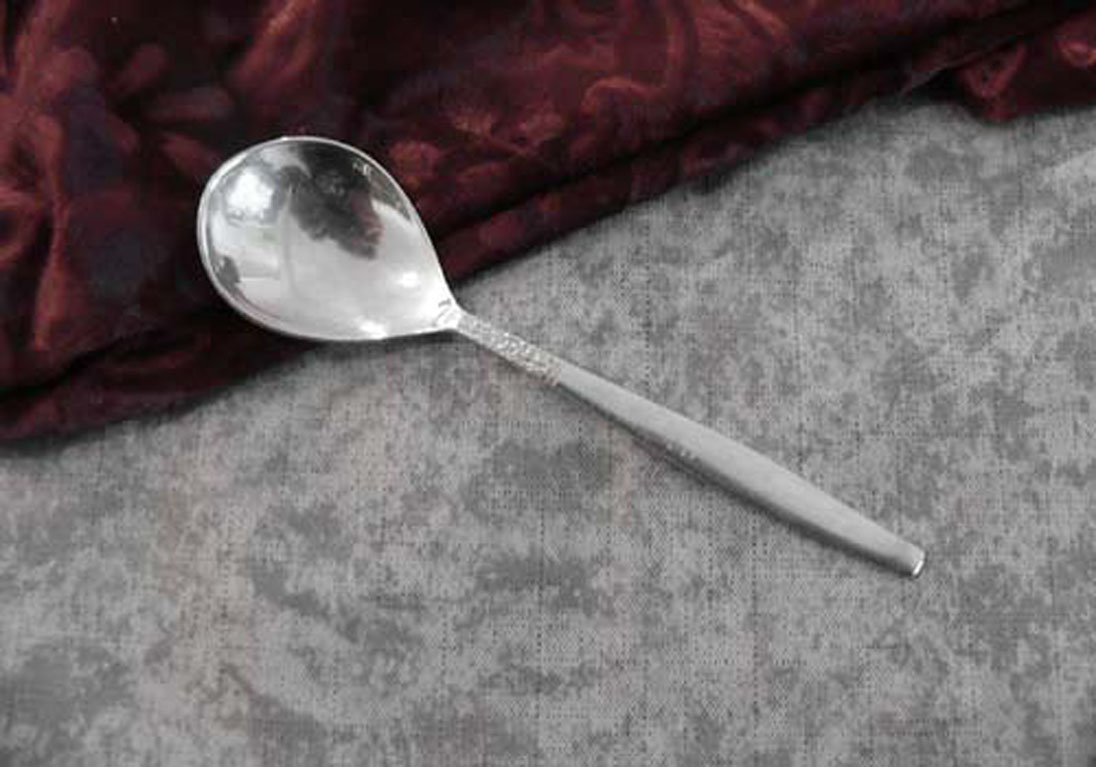 BSF Rauhreif Zuckerlöffel 90 versilbert