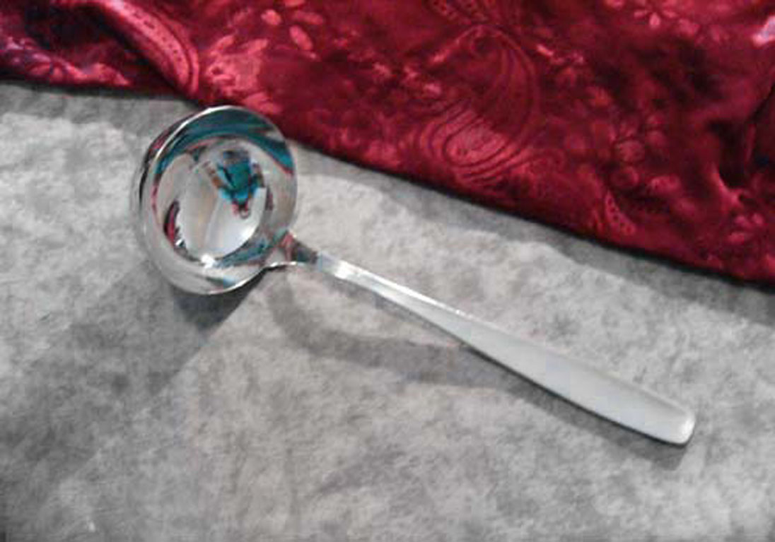 WMF Berlin seltene kleine Suppenkelle 22cm 90 versilbert