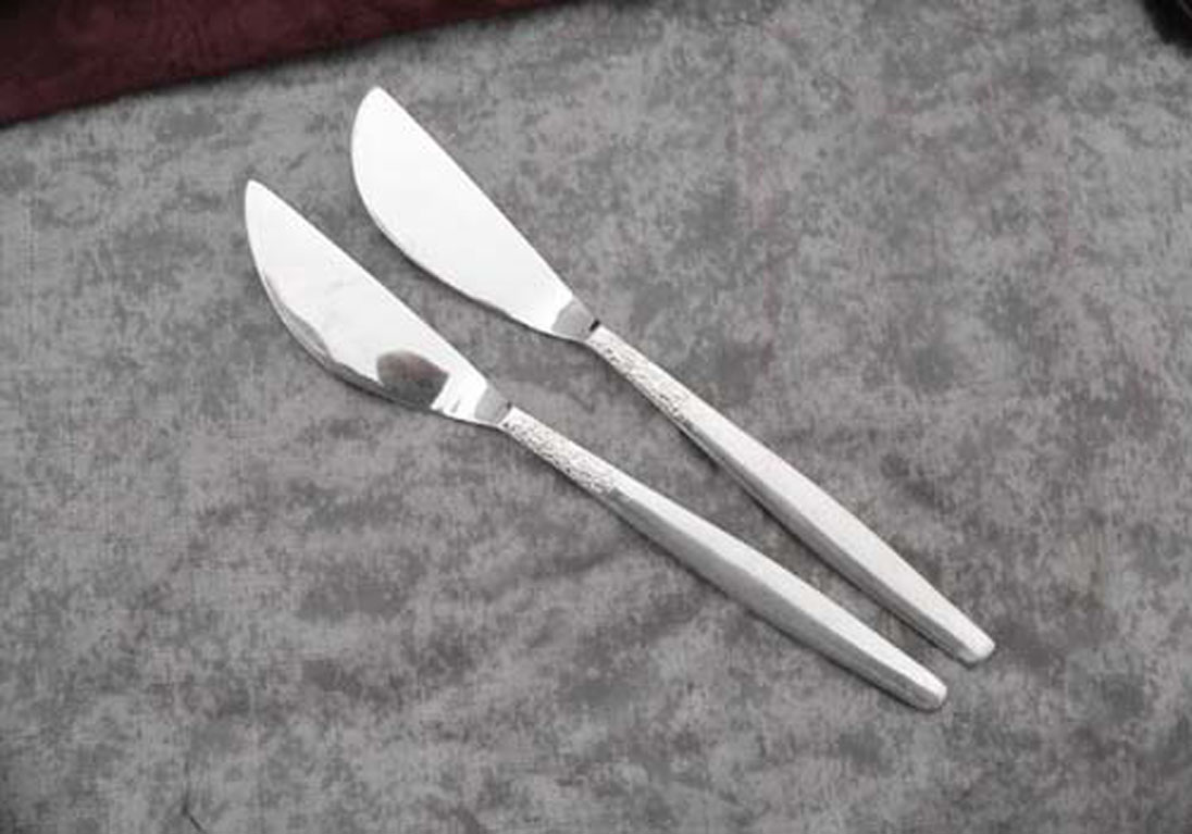 BSF Rauhreif Butter und Käsemesser 90 versilbert