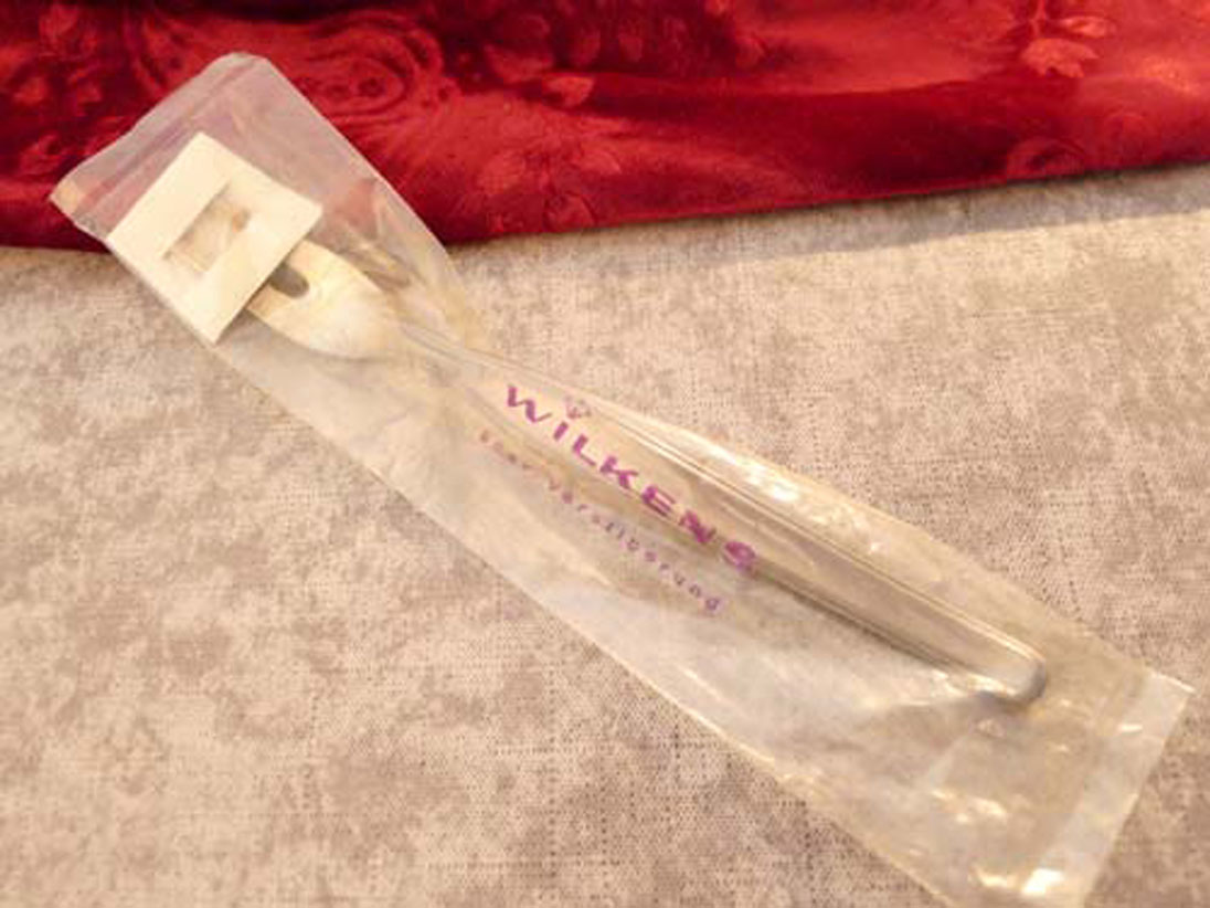 Wilkens Annette Fleischgabel 15,3cm 90 versilbert