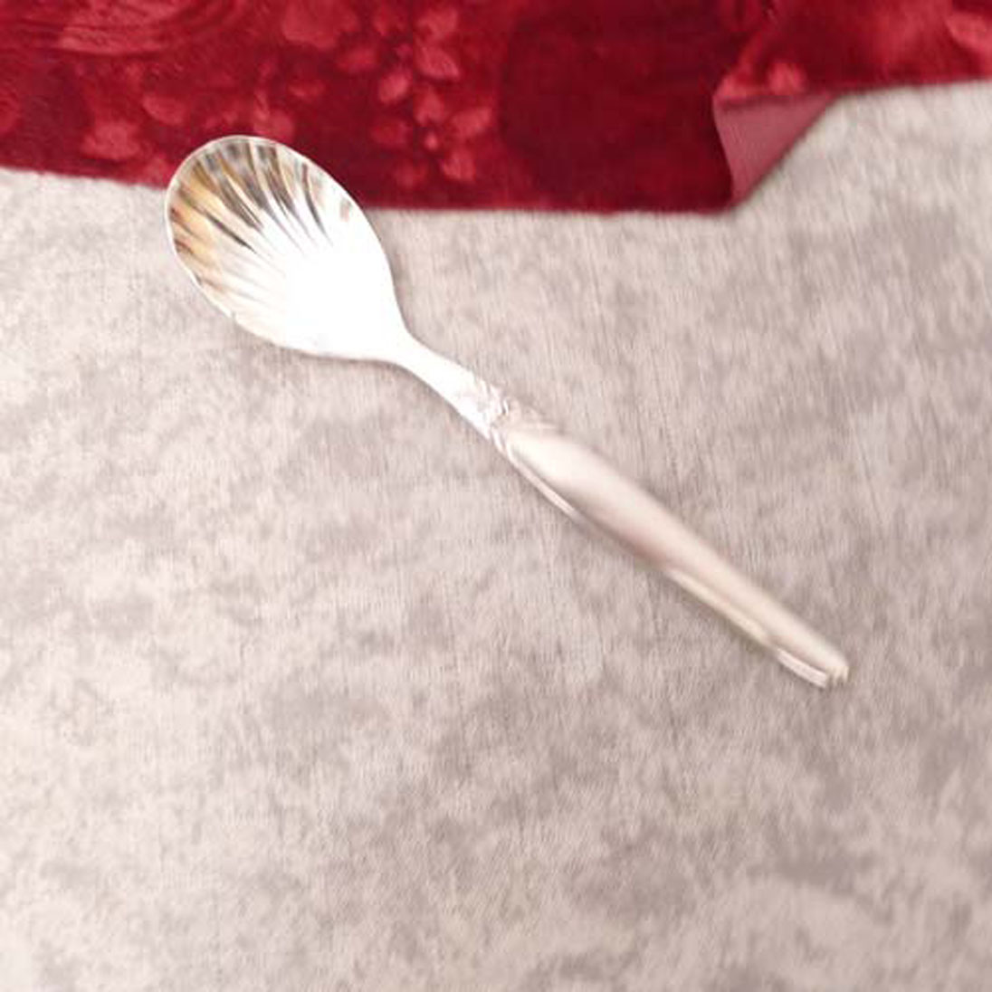 Seibel Kleeblatt Rose Zuckerlöffel 100 versilbert