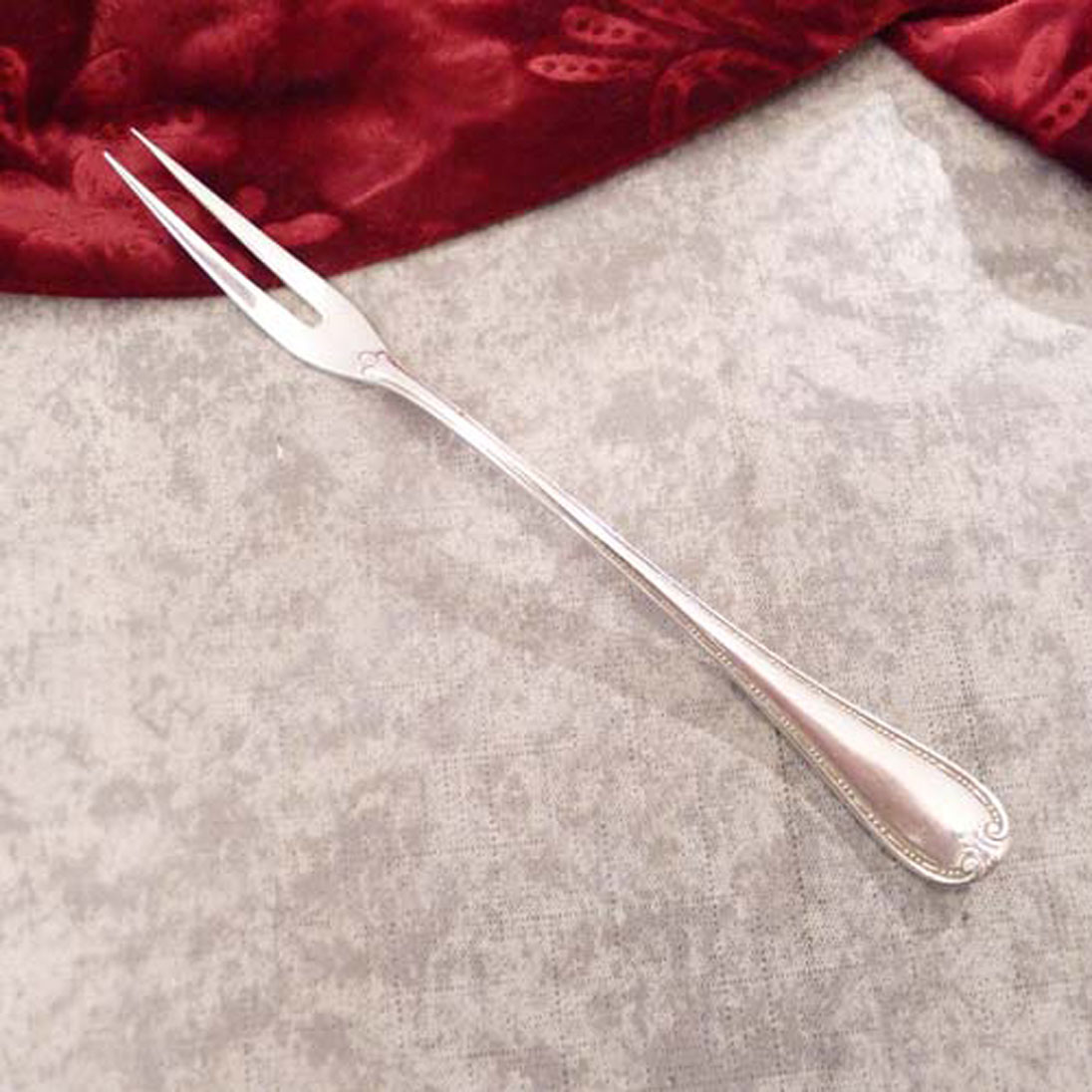 Wellner 286 Fleischgabel 90 versilbert