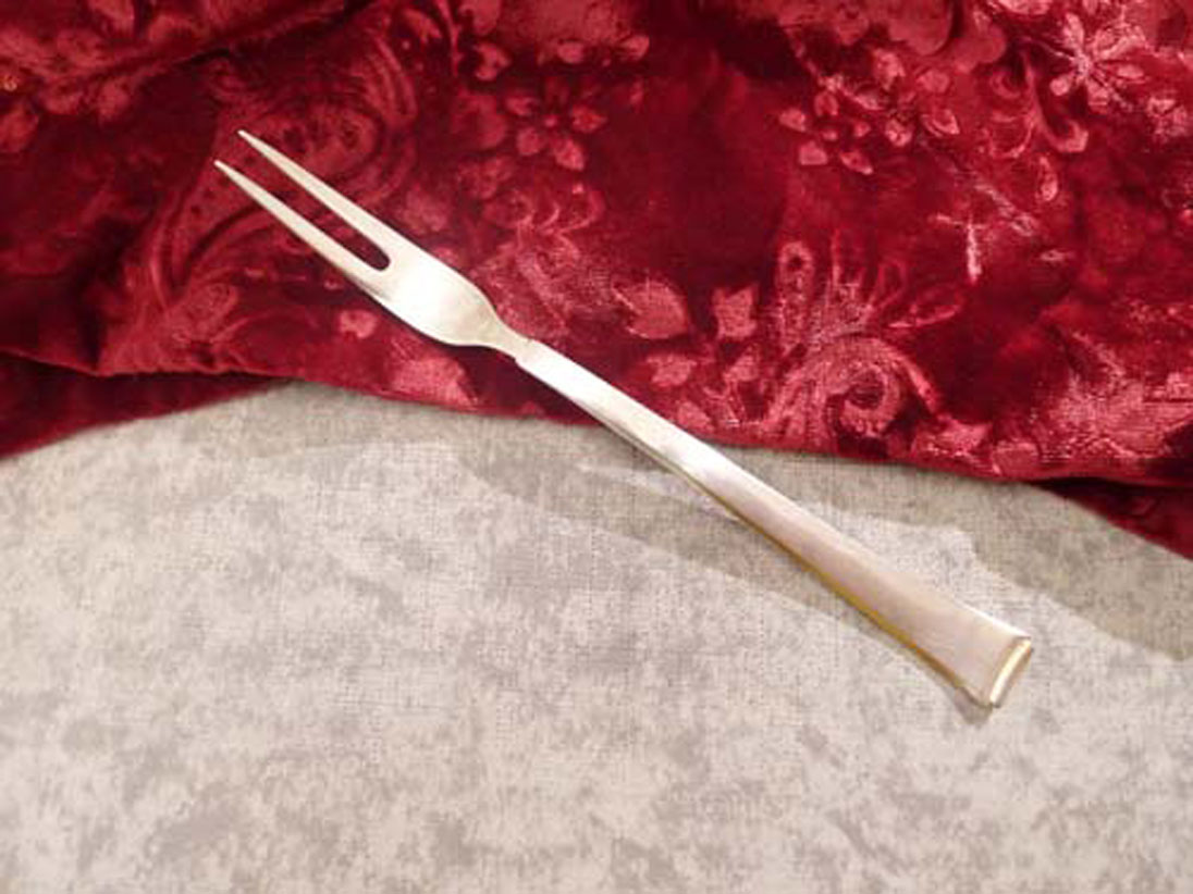 WMF 2500 Art Deco Fleischgabel 90 versilbert
