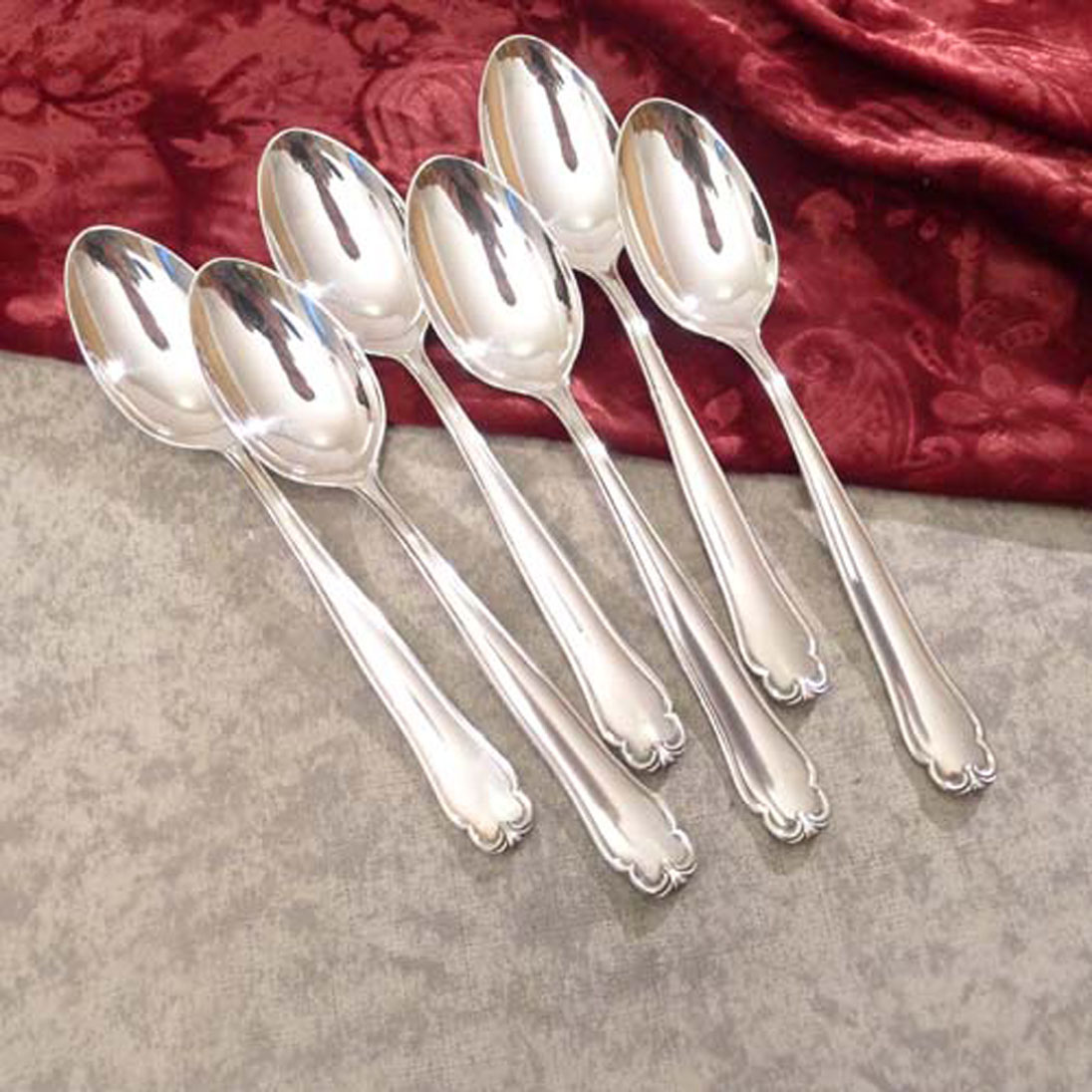 Bruckmann 761 Favorite 6 Menülöffel 19,4cm 90 versilbert