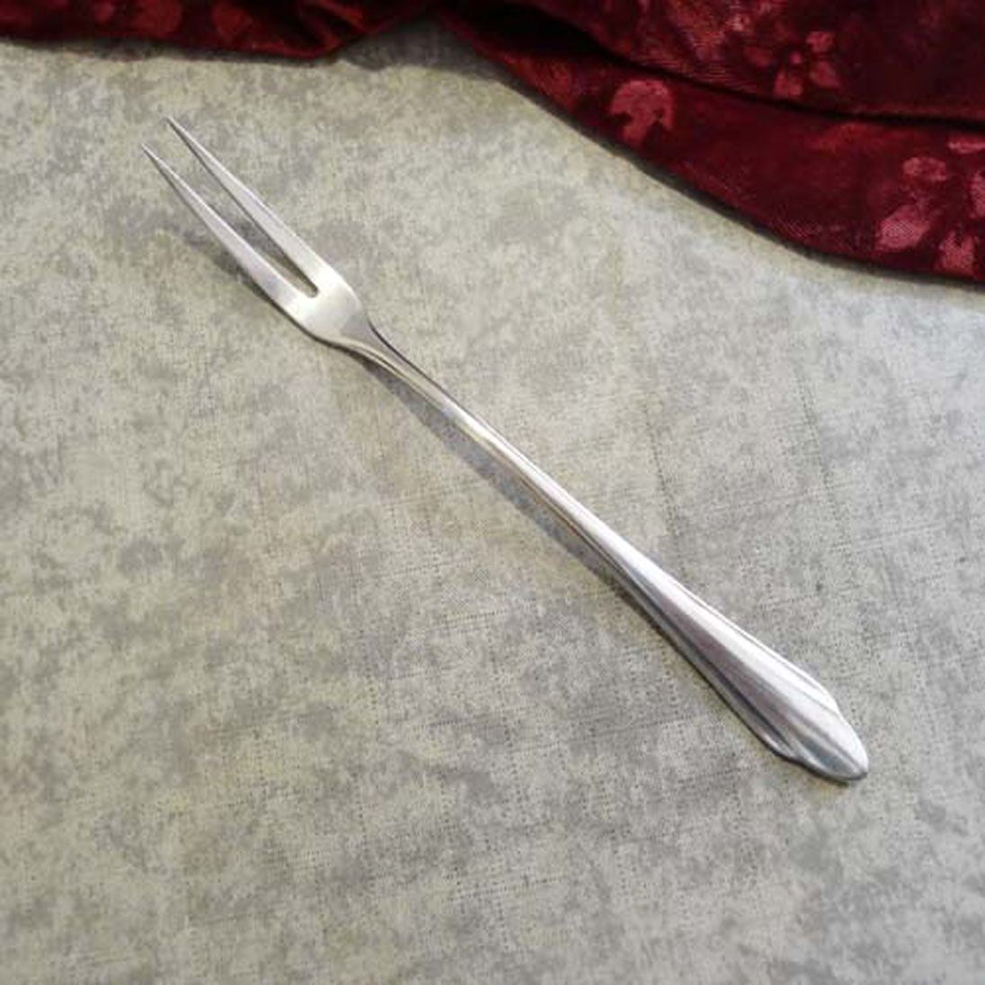 BSF 21 Art Deco Fleischgabel 90 versilbert