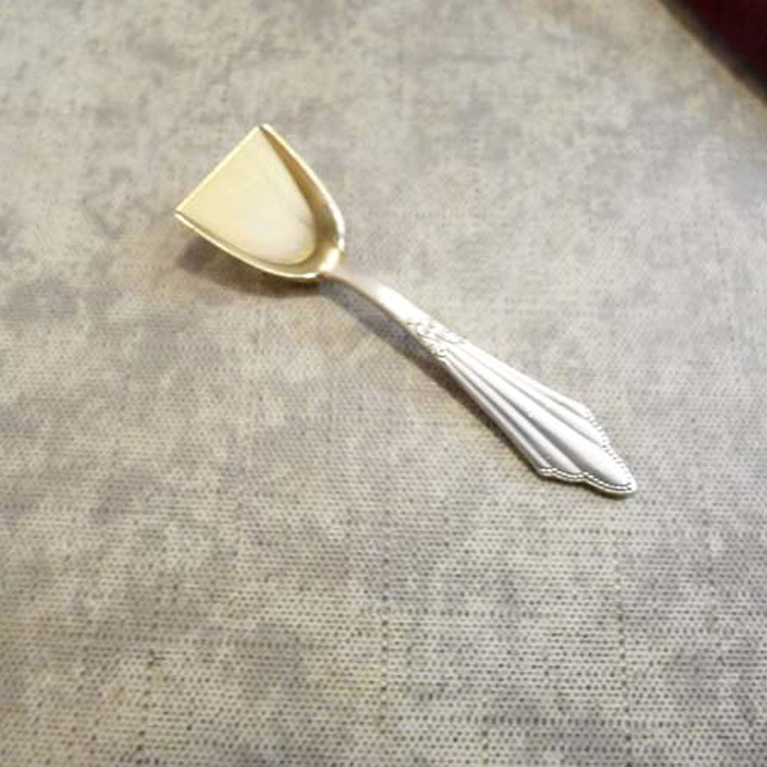 WMF 900 Fächer kleiner Salzlöffel 6cm 90 versilbert