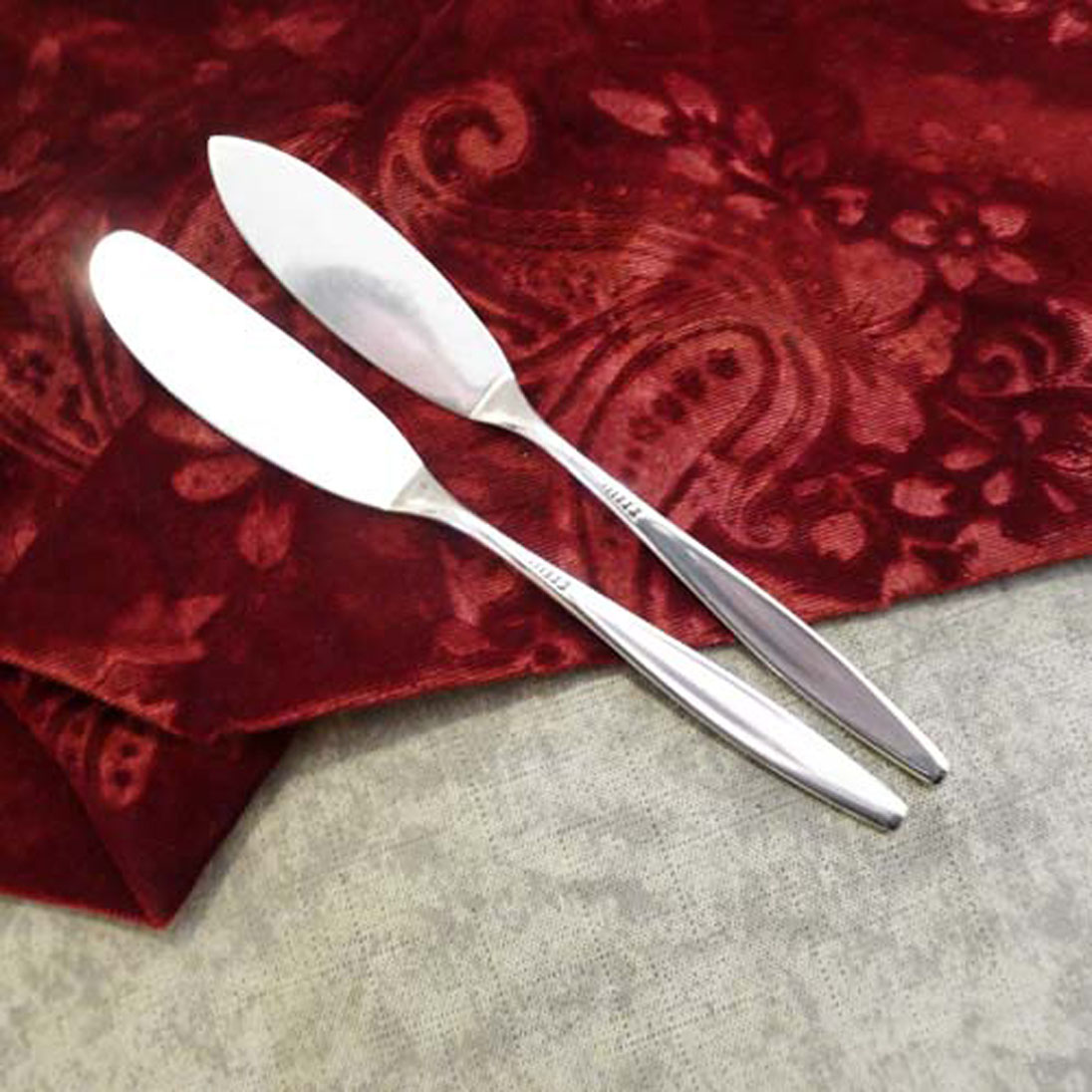 Wilkens Collier Butter und Käsemesser 90 versilbert